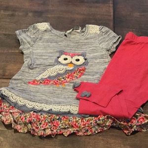 Girls Owl Set